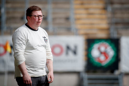 Örebros tränare Dennis Gabrielsson