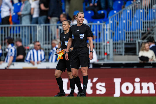 Assisterande domare Almira Spahic och domare Tess Olofsson