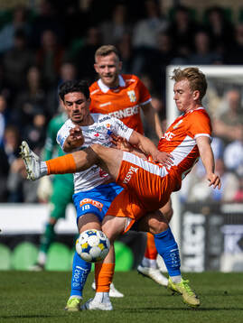 Värnamos Mohammad Alsalkhadi och IFK Göteborgs Noah Tolf