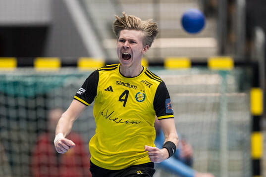 Sävehofs Leon Halén jublar