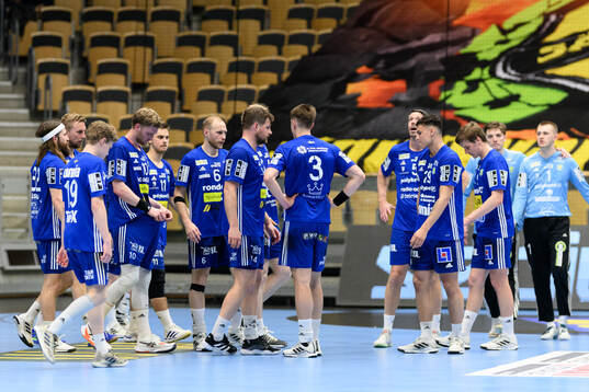 Ystad IFs spelare deppar
