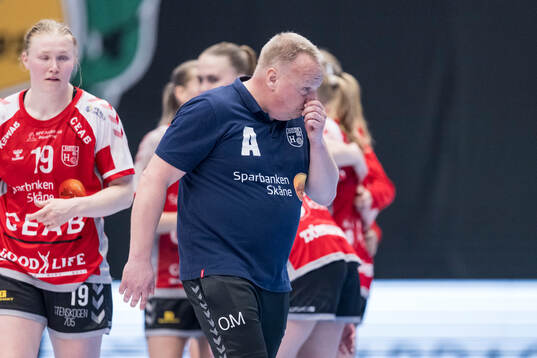 H65 Höörs tränare Ola Månsson deppar