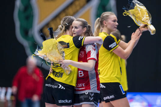 Bläddra bland fler bilder av Handboll, Handbollsligan dam, Semifinal 1, Sävehof - H65 Höör