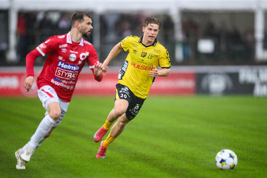 Degerfors Sebastian Ohlsson och Elfsborgs Gottfrid Rapp