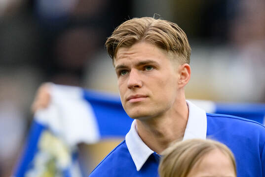 IFK Göteborgs Felix Eriksson vid lineup