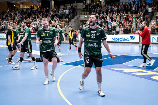 OV Helsingborgs Emil Lindqvist och Casper Lindgaard Holmen
