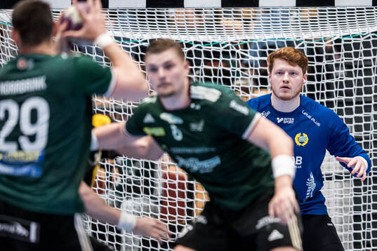 Hammarbys målvakt Linus Bergh
