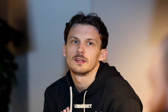 Faluns lagkapten Emil Johansson