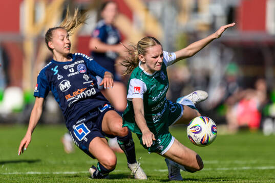 Linköpings Sara Eriksson och Alingsås Tilde Karlsson