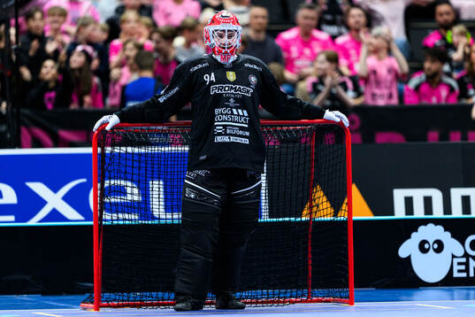 Storvretas målvakt Måns Parsjö deppar