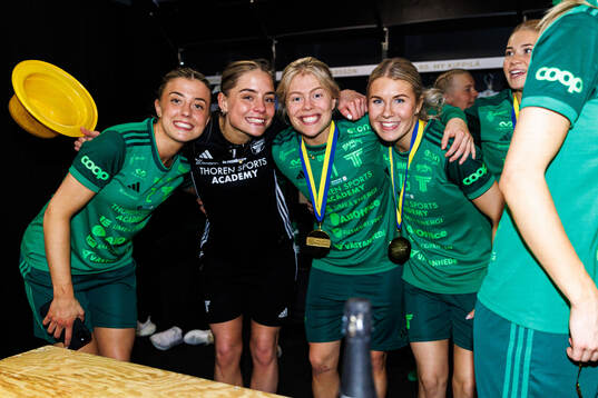 Thorengruppens Nora Hedlund, Maja Viström och Jonna
