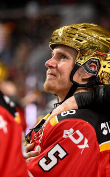 Luleås Marcus Hardegård jublar
