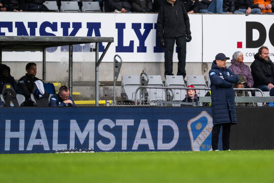 Halmstads huvudtränare Johan Lindholm