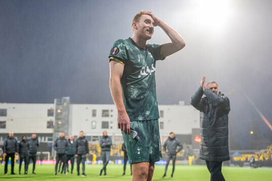 Dejan Kulusevski of Tottenham Hotspur