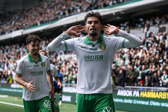 Hammarbys Montader Madjed jublar