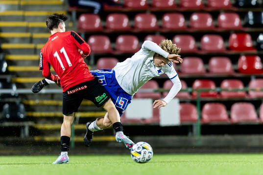 Brommapojkarnas Carl Aurell och IFK Norrköpings Arvid