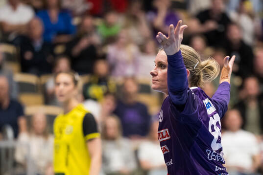 Skaras Sofia Berndtsson jublar