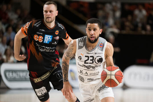 Borås John Brändmark och Norrköpings Marcus Tyus
