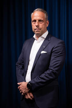 CHL president Jörgen Lindgren poses for a portrait