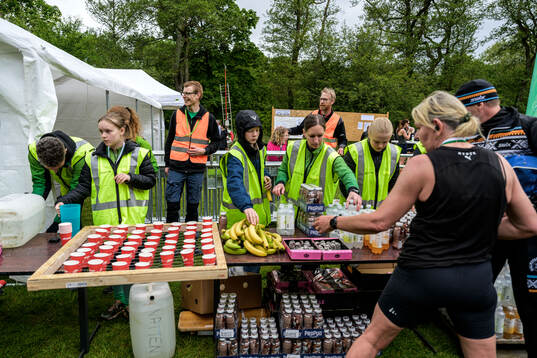 Tävlingsledare Per Sigbo och biträdande tävlingsledare