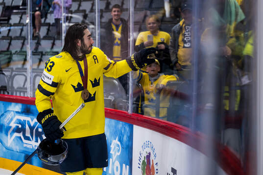 Mika Zibanejad of Sweden