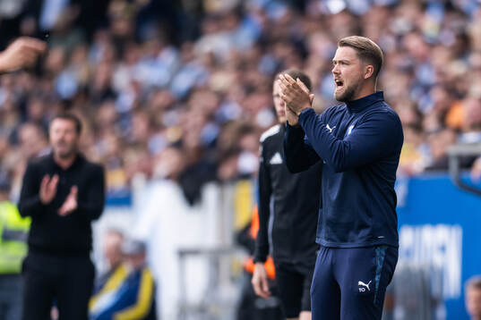 Malmö FFs assisterande tränare Theodor Olsson