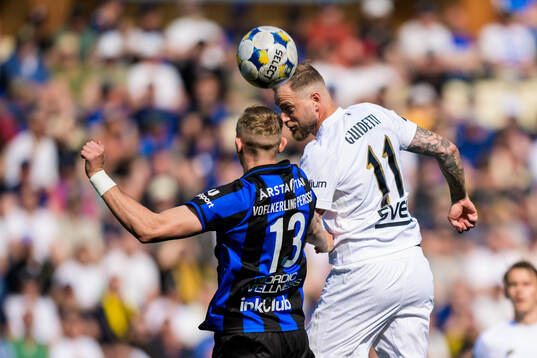 Sirius Jakob Voelkerling Persson och AIKs John Guidetti