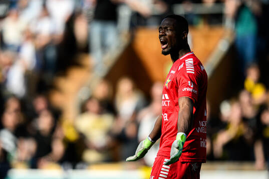Sirius målvakt Ismael Diawara