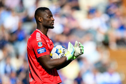 Sirius målvakt Ismael Diawara