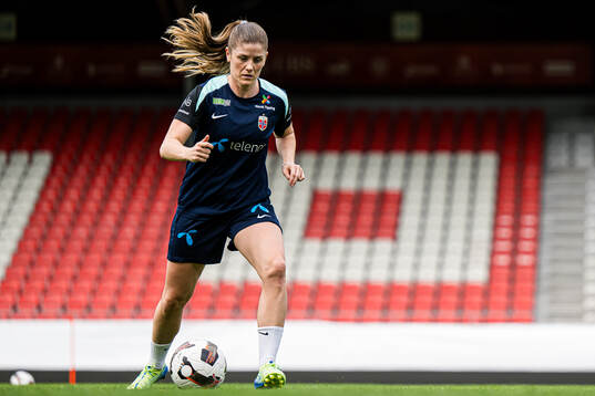 Maren Mjelde of the Norwegian women's national football team