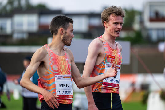 José Carlos Pinto of Portugal and Narve Gilje Nordås, of