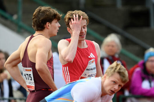 Håvard Bentdal Ingvaldsen of Norway looks dejected