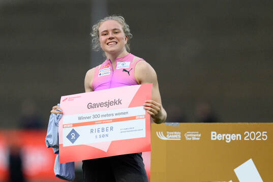 Henriette Jæger of Norway celebrates