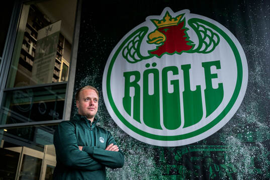 Rögles sportchef Hampus Sjöström