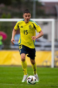 Sveriges Melvin Vucenovic Persson