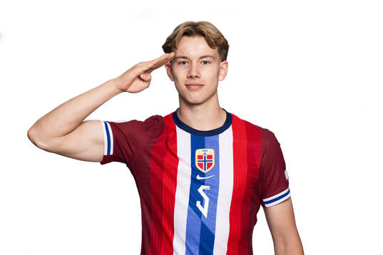 Jonathan Vonheim Norbye of the Norwegian under-19 national