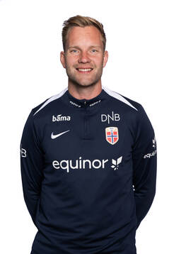 Goalkeeper coach Mats Mørch of the Norwegian under-19