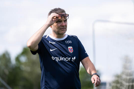 Knut Malkenes of the Norwegian under-19 national football
