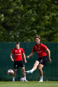 Fillip Voster Botnen of the Norwegian under-19 national