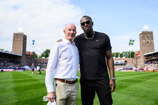 Ingemar Stenmark and Usain Bolt