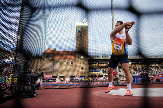 Daniel Ståhl of Sweden