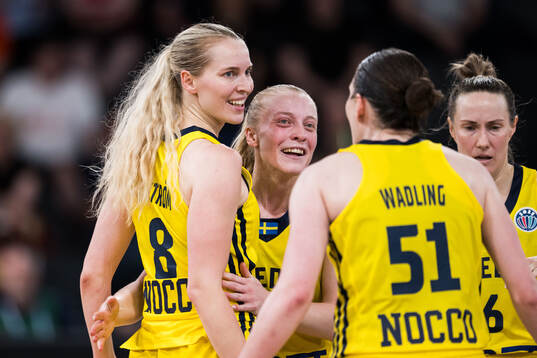 Ellen Nyström, Klara Lundquist, Fanny Wadling and Frida