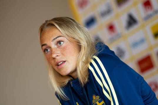 Hanna Bennison of the Swedish women’s national football