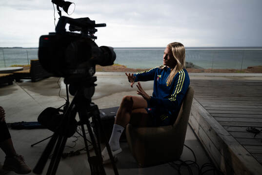 Magdalena Eriksson of the Swedish women’s national