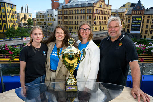 Sofia Hägg, Luleå basket, Evelina Rydeker, kommunalråd