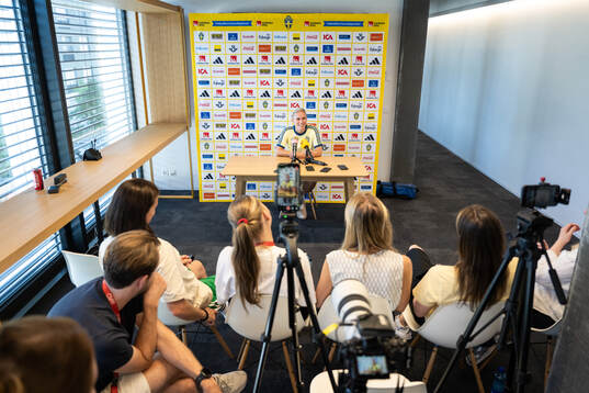 Jonna Andersson of the Swedish women's national football