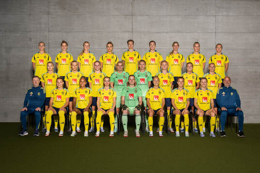 Bläddra bland fler bilder av UEFA Women's Euro 2025, day -2, Sweden, Team Photo