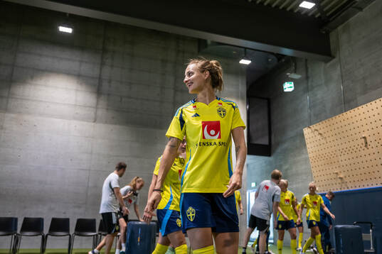 Nathalie Björn of the Swedish women's national football
