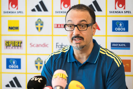 Doctor Houman Ebrahim of the Swedish women’s national