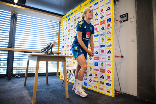 Magdalena Eriksson of the Swedish women's national football